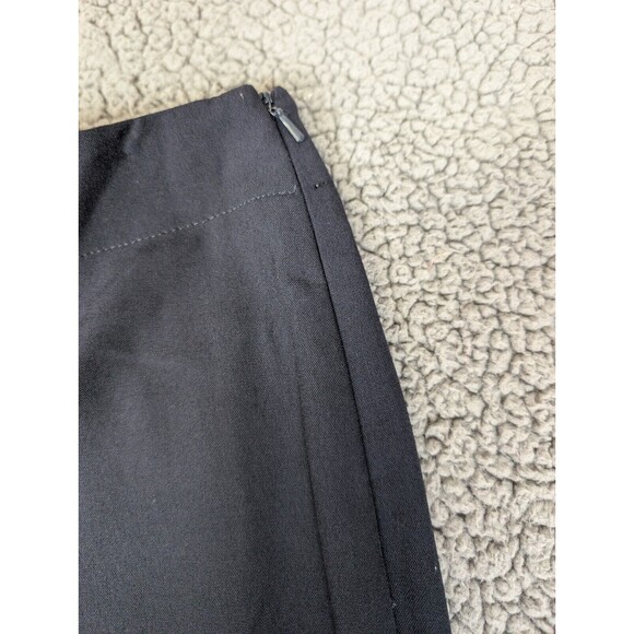 Talbots Hollywood Dark Navy Stretch Dress Pants Trousers Straight Leg 12 - Picture 2 of 9